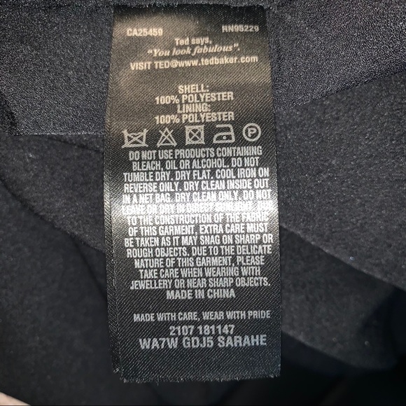 NWT Ted Baker | Sarahe Floral Dress - Picture 13 of 14